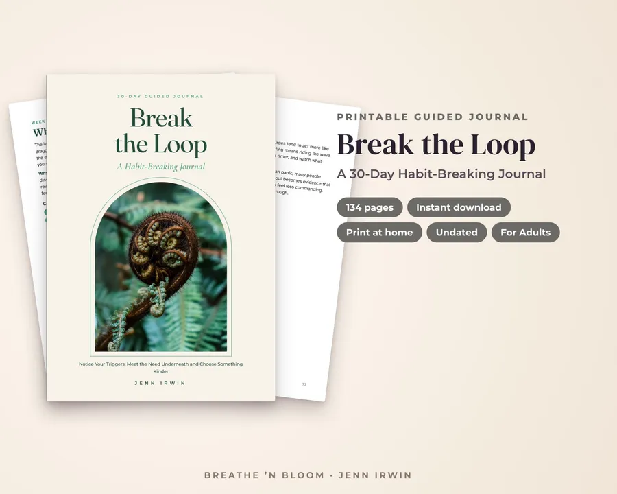 Break the Loop journal cover