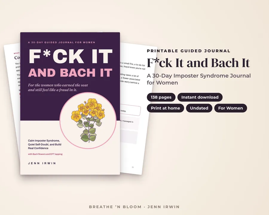 F*ck It and Bach It journal cover