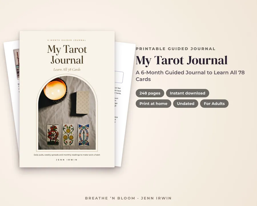 My Tarot Journal journal cover