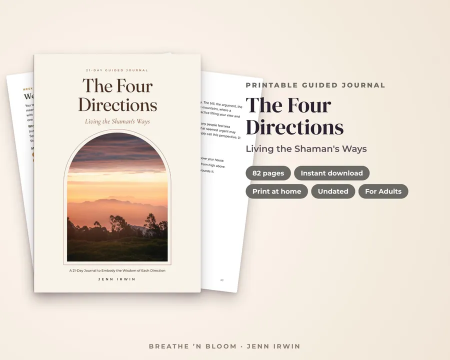The Four Directions journal cover
