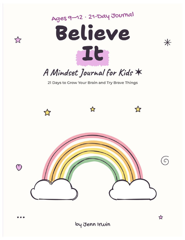 Believe It for Kids journal cover