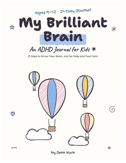 My Brilliant Brain journal cover