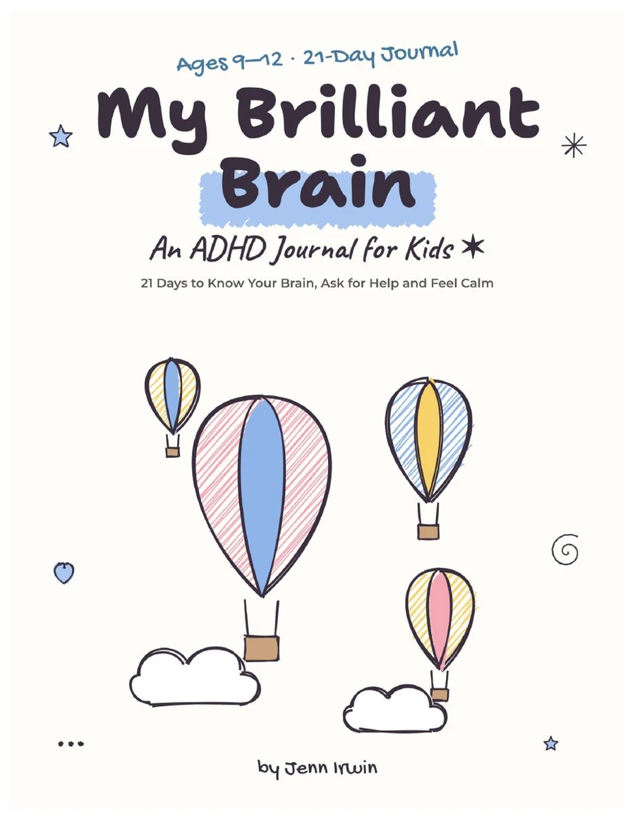 My Brilliant Brain journal cover