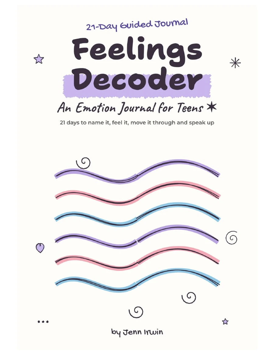 Feelings Decoder journal cover