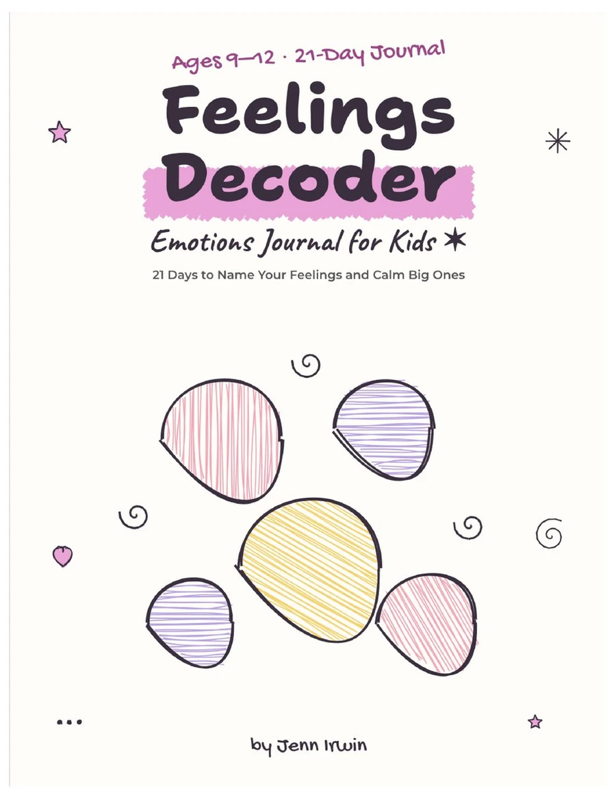 Feelings Decoder for Kids journal cover