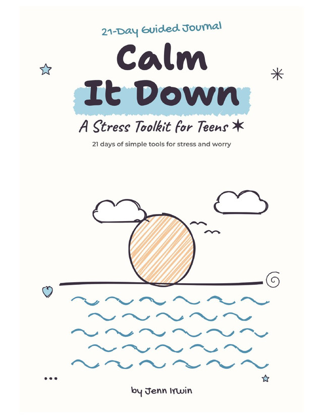 Calm It Down journal cover