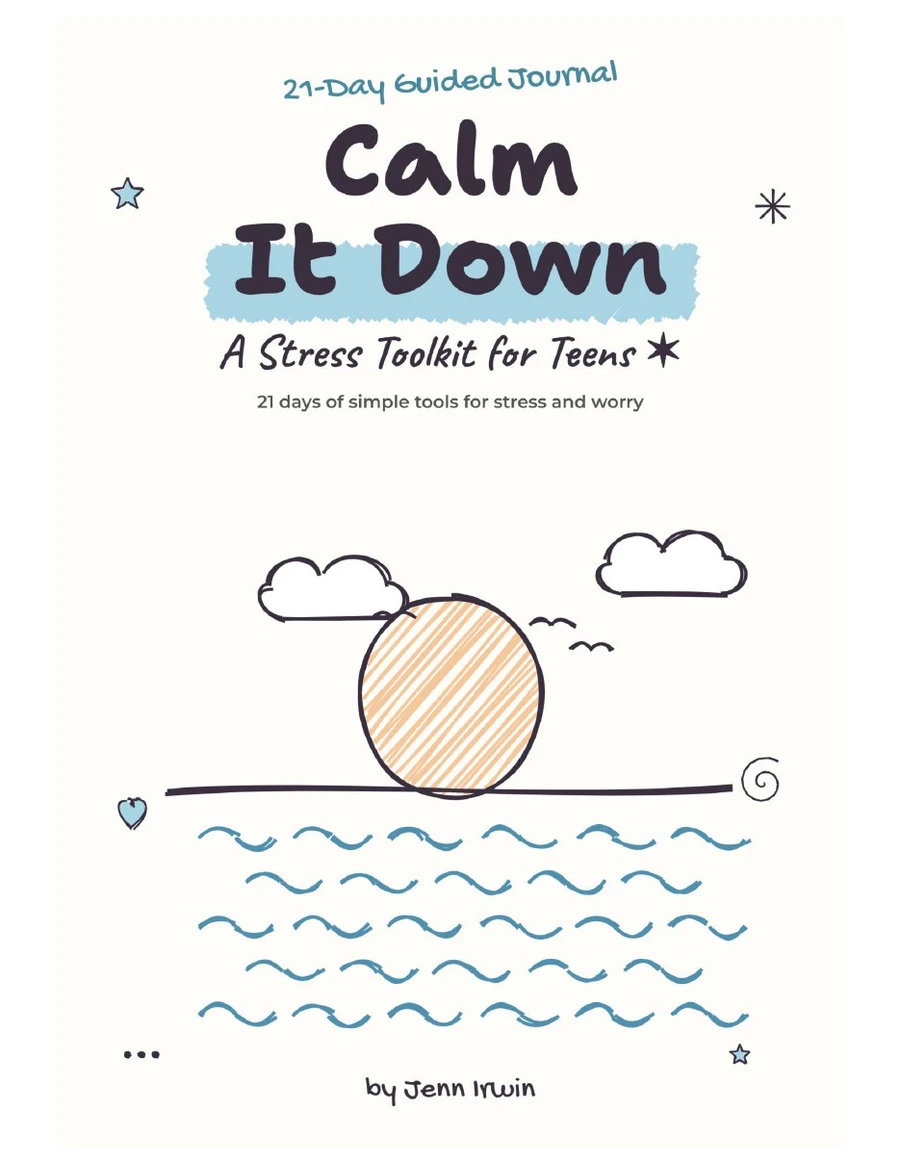 Calm It Down journal cover